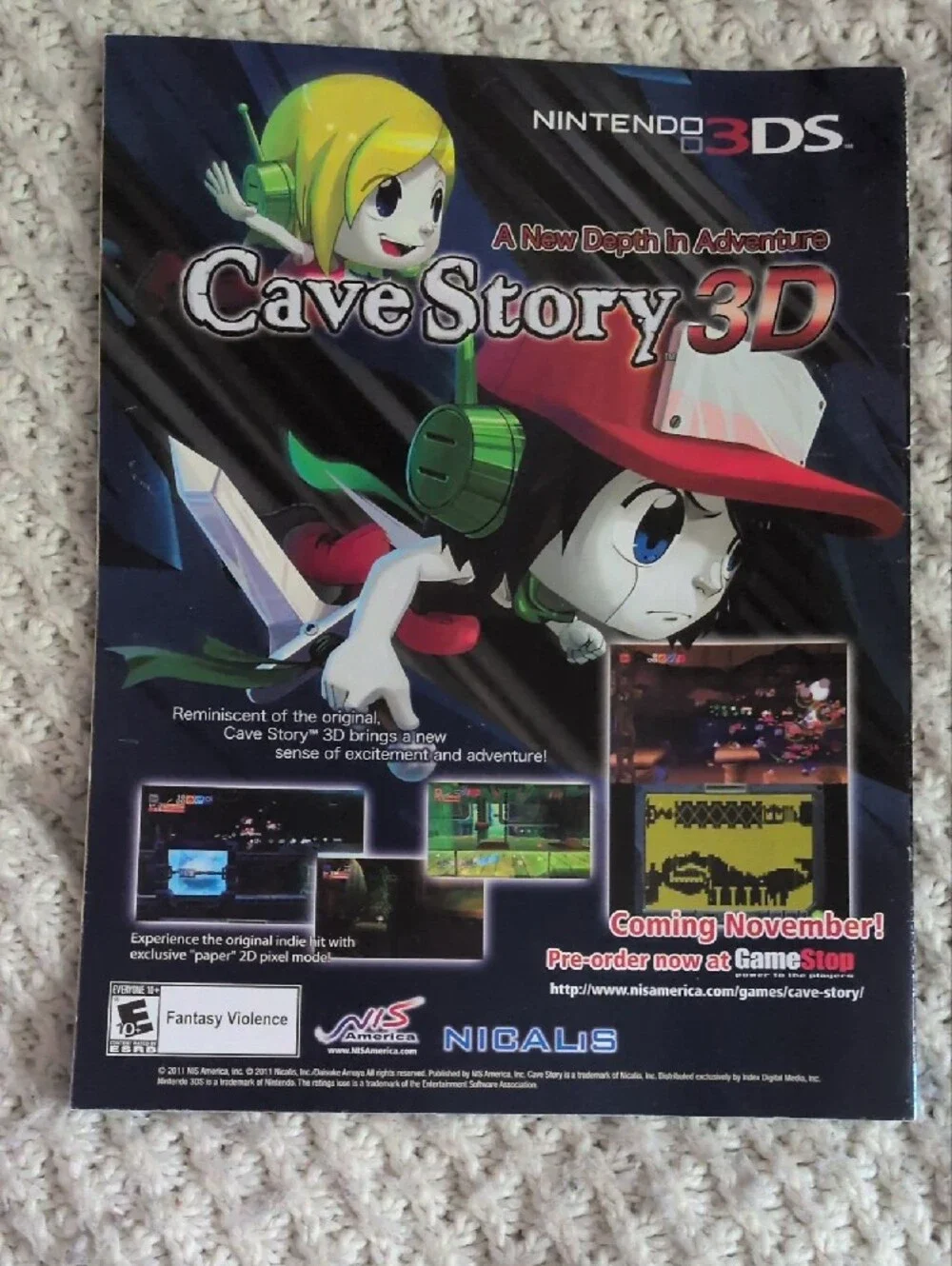 Nintendo Power Magazine #v271 September 2011 Double Kirby